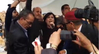 بعد تعرّض عبير موسى للعنف في سيدي بوزيد..هكذّا علّقت حركة نداء تونس