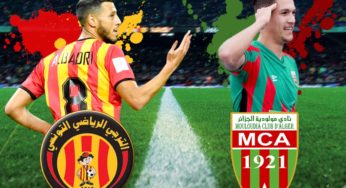 الكاف يتدخل بخصوص مباراة الترجي الرياضي و مولدية الجزائر