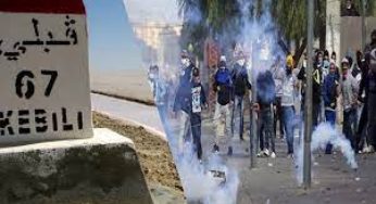في مواجهات مع الأمن: اختناق 8 أشخاص بالغاز المسيل للدّموع في قبلي
