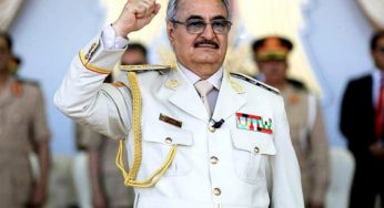 المشير خليفة حفتر يعلن ترشّحه لرئاسة ليبيا