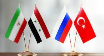 اجتماع بين تركيا وروسيا وإيران وسوريا في موسكو
