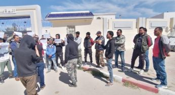 القيروان: وقفة احتجاجية لأهالي منطقة الخضراء