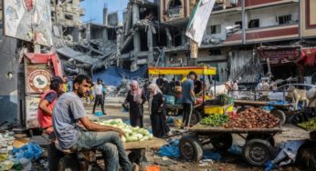 جيش الاحتلال يُفجر السوق المركزي وسط مخيم جباليا شمال غزة