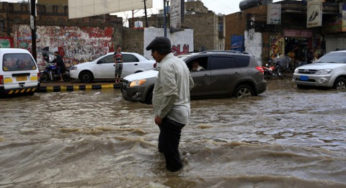 بسبب الأمطار والسيول..إرتفاع عدد الوفيات في اليمن إلى 45 شخصا