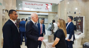 رئيس الجمهورية في زيارة لمقر الإذاعة التونسية