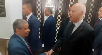 رئيس الجمهورية يودع بالخزينة العامة صك الضمان المالي للترشح للانتخابات الرئاسية 2024