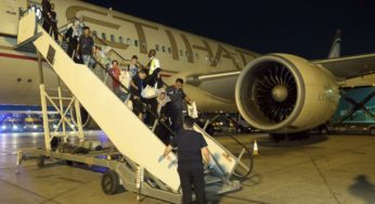 في أكبر عملية إجلاء طبي منذ 7 أكتوبر..الإمارات تنفذ إجلاء طبيًا عاجلًا لـعدد من المصابين رفقة عائلاتهم من غزة