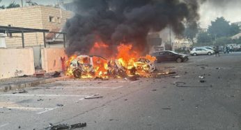 تواصل الغارات على الضاحية الجنوبية لبيروت وصاروخ من لبنان يصيب مبنى في الكريوت