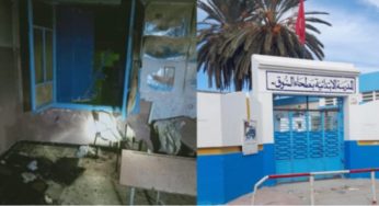 قربة : تعرّض قاعة تدريس بمدرسة ابتدائية إلى الحرق (فيديو)‎